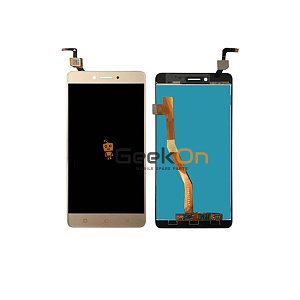 Οθόνη LCD και Μηχανισμός Αφης Για Lenovo K6 Note K53A48 Χρυσαφί