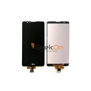 Οθόνη LCD και Μηχανισμός Αφης Για  LG Stylo 2 Stylus 2 LS775 K520 K540 K520DY Μαύρο