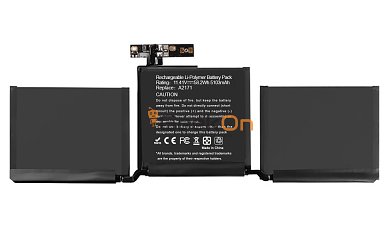 Συμβατή Μπαταρία A2171 Για Apple Macbook Pro 13"  (2019) A2338 / A2289 / A2159 5103mAh