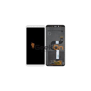 Οθόνη lcd και μηχανισμός αφής για το Xiaomi MI A2 / MI 6X Λευκό