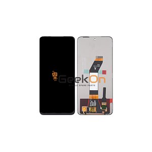 Οθόνη LCD και Μηχανισμός Αφής για Redmi 10 / Redmi 10 Prime Μαύρο