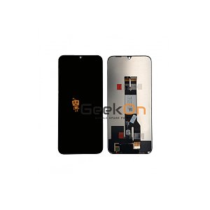 Οθόνη LCD και Μηχανισμός Αφής για Xiaomi Redmi 15C 5G Global Version Small Glas-Big Flex Μαύρο