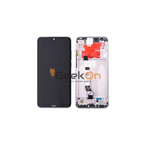 Γνήσια Οθόνη LCD και Μηχανισμός Αφής με Πλαίσιο για Xiaomi Redmi Note 8T 5600040C3X00 Tarnish Black (Service Pack)
