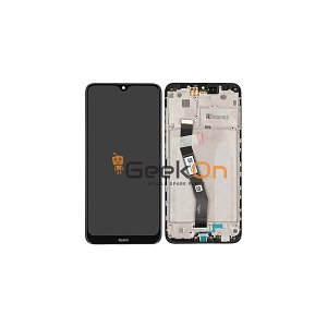 Γνήσια Οθόνη LCD και Μηχανισμός Αφής με Πλαίσιο για Xiaomi Redmi 8A 5600030C3K00 Μαύρο (Service Pack)