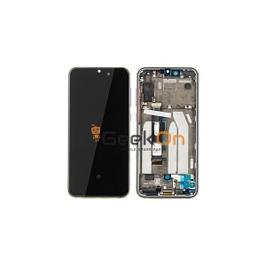 Γνήσια Οθόνη LCD και Μηχανισμός Αφής με Πλαίσιο για Xiaomi Mi 9 SE 5606101010B6 Μαύρο (Service Pack)