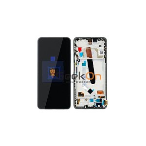Γνήσια Οθόνη LCD και Μηχανισμός Αφής με Πλαίσιο για Xiaomi Poco F3 560003K11A00 Μαύρο (Service Pack)