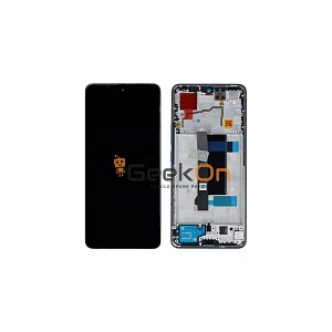 Γνήσια Οθόνη LCD Και Μηχανισμός Αφής Με Πλαίσιο για Xiaomi Redmi Note 13 Pro 5G / Poco X6 5G 560002N16P00 Blue (Service Pack)