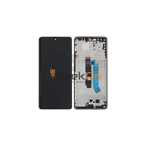 Γνήσια Οθόνη LCD και Μηχανισμός Αφής Με Πλαίσιο για Xiaomi Redmi Note 14 Pro 4G 560001000O600 Blue (Service Pack)