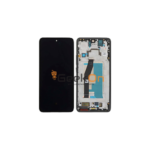 Γνήσια Οθόνη LCD και Μηχανισμός Αφής με Πλαίσιο για Xiaomi 14T 5G 5600030N12A00 Black (Service Pack)