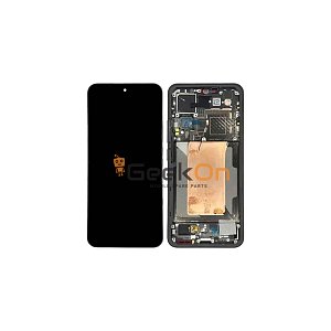 Γνήσια Οθόνη LCD και Μηχανισμός Αφής με Πλαίσιο για Xiaomi 15 5G 560061000O300 Black (Service Pack)