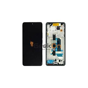 Γνήσια Οθόνη LCD και Μηχανισμός Αφής με Πλαίσιο για Xiaomi Redmi Note 14 Pro Plus 5G 5600170O16U00 Blue (Service Pack)