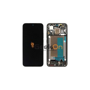 Γνήσια Οθόνη LCD και Μηχανισμός Αφής με Πλαίσιο για Xiaomi Poco F7 5G 5600270O10U00 Black (Service Pack)