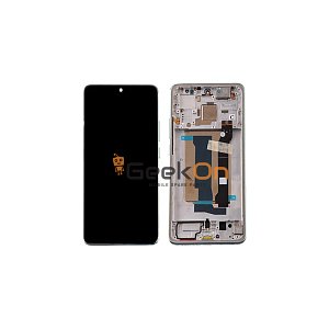 Γνήσια Οθόνη LCD και Μηχανισμός Αφής με Πλαίσιο για Xiaomi Poco X7 Pro 5G 56000200O1000 Green (Service Pack)