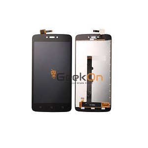 Οθόνη LCD και Μηχανισμός Αφης Για Motorola Moto C XT1750 / XT1754 Μαύρο