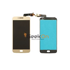 Οθόνη LCD και Μηχανισμός Αφης Για Motorola Moto G5 Plus XT1684 / XT1685 Χρυσαφί