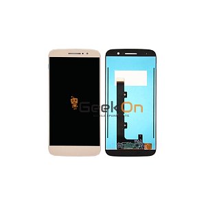Οθόνη LCD και Μηχανισμός Αφης Για Motorola Moto M XT1663 Λευκό