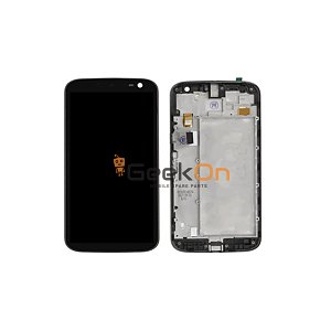 Οθόνη LCD και Μηχανισμός Αφης Με Πλαίσιο Για Motorola Moto G4 XT1622 Μαύρο