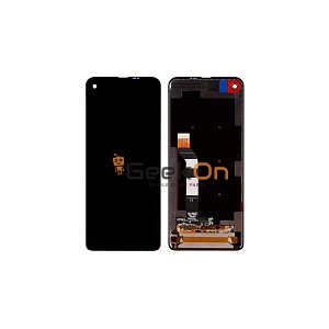 Οθόνη με Μηχανισμό Αφής / LCD with Touch Screen για Motorola One Action Μαύρο