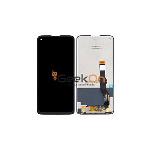 Οθόνη με Μηχανισμό Αφής / LCD with Touch Screen για Motorola G8 Power / G Stylus Μαύρο