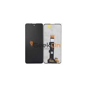 Οθόνη LCD και Μηχανισμός Αφης Για Motorola Moto E40 / E30 4G Black