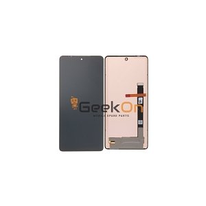 OLED Οθόνη LCD και Μηχανισμός Αφης Για Motorola Edge 20 / 20 Pro / 30 Pro 5G Black