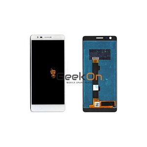 Οθόνη LCD με Μηχανισμό Αφής για Nokia 3.1 (Λευκό)