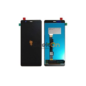 Οθόνη LCD με Μηχανισμό Αφής για Nokia 5.1 (Μαύρο)