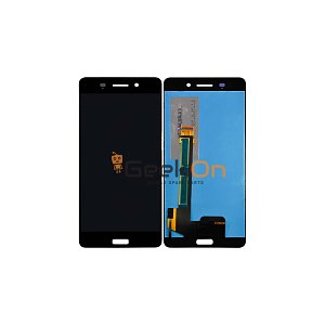 Οθόνη LCD με Μηχανισμό Αφής για Nokia 6 (Μαύρο)