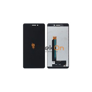 Οθόνη LCD και Μηχανισμός Αφής για Nokia 6.1 Μαύρο