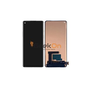 OLED Οθόνη με Μηχανισμό Αφής για Oneplus 8 Pro Μαύρο