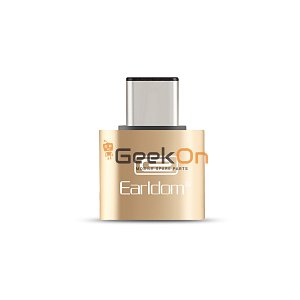 Αντάπτορας Earldom OTG OT18 USB 3.0 σε Type C Χρυσό