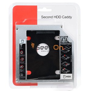 Αντάπτορας - Θήκη σκληρού δίσκου για Laptop DVD Drive Sata