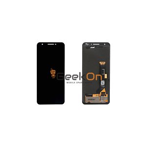 OLED Οθόνη LCD και Μηχανισμός Αφής για Google Pixel 3a Black
