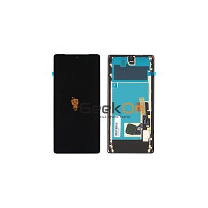 Γνήσια Οθόνη LCD Και Μηχανισμός Αφής για Google Pixel 6 Pro 5G G949-00219-01 Μαύρο (Service Pack)