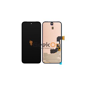 Γνήσια Οθόνη LCD Και Μηχανισμός Αφής για Google Pixel 8A 5G G949-00767-00 Μαύρο (Service Pack)
