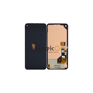 Γνήσια Οθόνη LCD Και Μηχανισμός Αφής για Google Pixel 5A 5G G949-00138-01 Μαύρο (Service Pack)
