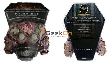 Συλλεκτικό χειριστήριο Playstation 2 FLESHY