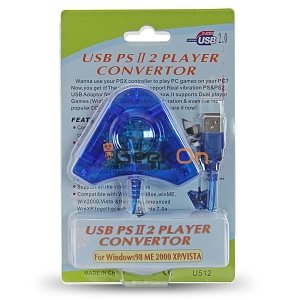 2 σε 1 Μετατροπέας PS2 σε USB