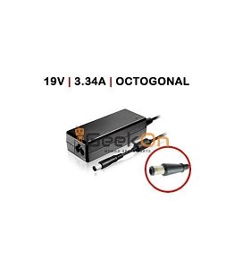 Τροφοδοτικό Laptop Dell 65W 19,5V Οχτάγωνο Βύσμα (Octagonal, Star Pin)