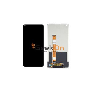 Οθόνη LCD και Μηχανισμός Αφής για Realme 7i RMX2103 / Realme C17 / Oppo A32 / Oppo A33 2020 / Oppo A53 4G / Oppo A53s 4G Μαύρο