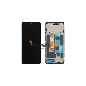 Οθόνη LCD και Μηχανισμός Αφής με Πλαίσιο για Oppo A5 Pro 4G CPH2711 Black