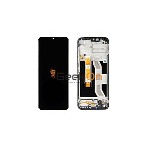 Γνήσια Οθόνη LCD Και Μηχανισμός Αφής Με Πλαίσιο για Realme C25Y Μαύρο 4908854 (Service Pack)