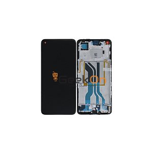 Γνήσια Οθόνη LCD Και Μηχανισμός Αφής Με Πλαίσιο για Realme GT Neo 2 Μαύρο 4908662 (Service Pack)