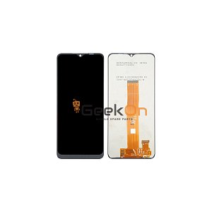 OEM ΟΘΟΝΗ LCD ΚΑΙ ΜΗΧΑΝΙΣΜΟΣ ΑΦΗΣ ΓΙΑ SAMSUNG GALAXY A12 A125 ΜΑΥΡΟ