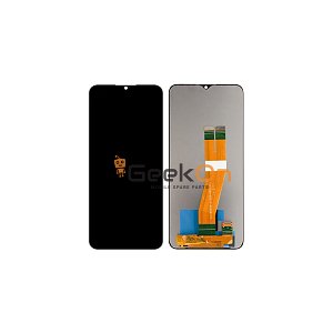 OEM ΟΘΟΝΗ LCD ΚΑΙ ΜΗΧΑΝΙΣΜΟΣ ΑΦΗΣ ΓΙΑ SAMSUNG GALAXY A03S A037G eu ΜΑΥΡΟ