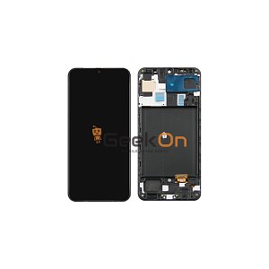 OEM Οθόνη LCD και Μηχανισμός Αφής Με Πλαίσιο για Samsung Galaxy A50 A505 ΜΑΥΡΟ