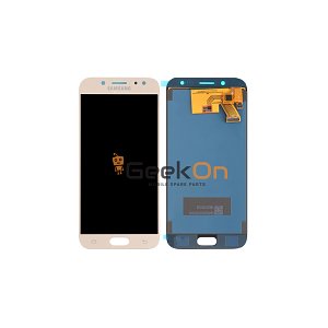 Γνήσια Οθόνη LCD και Μηχανισμός Αφής για Samsung Galaxy J5 2017 J530F GH97-20738C Χρυσό (Service Pack)