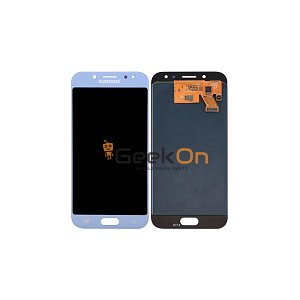 Γνήσια Οθόνη LCD Και Μηχανισμός Αφής για Samsung Galaxy J5 2017 J530 GH97-20738B Ασημί (Service Pack)