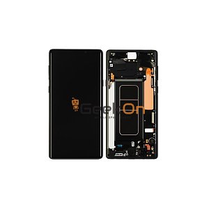 Γνήσια Οθόνη LCD Και Μηχανισμός Αφής με Πλαίσιο για Samsung Galaxy Note 9 N960F GH97-22269A Μαύρο (Service Pack)