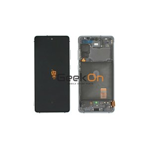 Γνήσια Οθόνη LCD και Μηχανισμός Αφής και Πλαίσιο για Samsung Galaxy S20 FE 4G G780 GH82-24219B Cloud White (Service Pack)